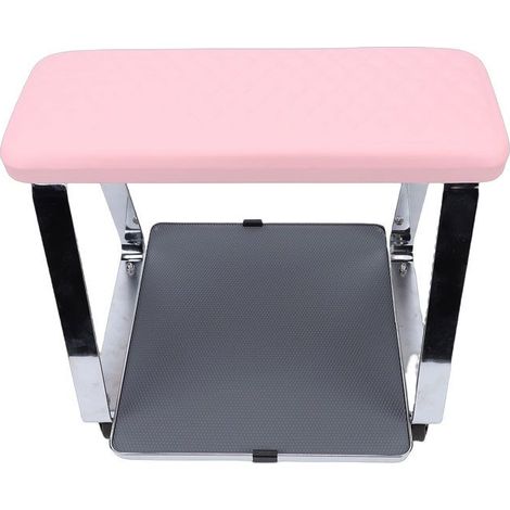 Repose-pieds de pédicure - Modèle Kequ - Mousse à mémoire - Plateau intégré - Roulettes (1/4)