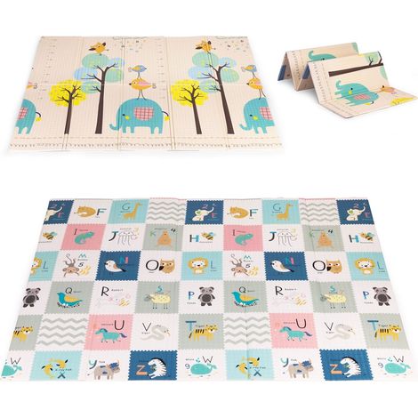 Tappeto da gioco in schiuma per bambini 200x150 cm pieghevole e didattico (1/5)