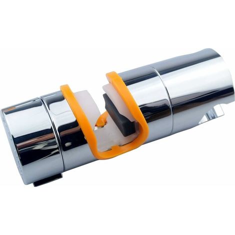 Support de douche universel réglable pour tige de douche de salle de bain OD (0,71-0,98 pouce) Chrome ABS remplacement facile à installer KoleZy (1/5)