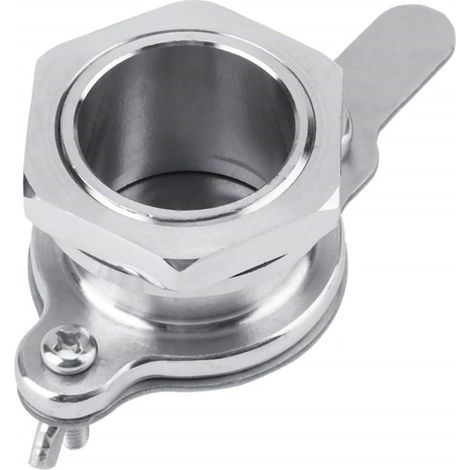 CSPARKV Honey Gate Valve for Extractor, Stainless Steel Honey Extractor Tap, Honey Dispenser Valve, Beekeeping Supplies for Honey Extractor or Bottling Equipment