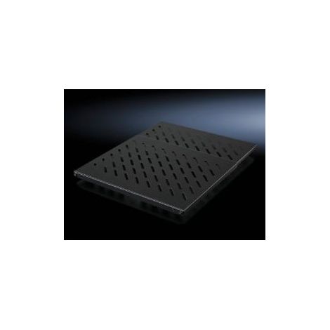 Rittal Mensola per Rack nera 484 mm in acciaio robusto