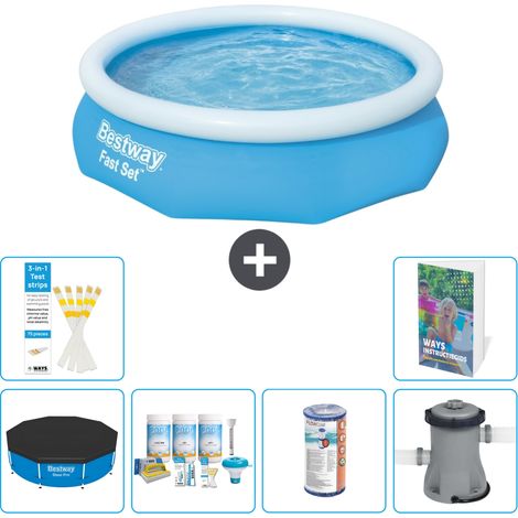 Bestway Piscina Bestway Fast Set Rotonda - 305x76 cm - 7-pezzi  S34