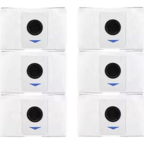 6 pezzi sacco polvere per Deebot T20/T20MAX/T20PRO/X1 OMNI/T10 Omni/Turbo robot aspirapolvere pezzi ricambio