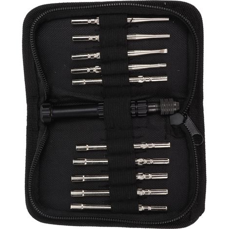 Kit de 10 outils de réglage de carburateur pour petits moteurs 2 temps courants : tournevis de réglage avec poignée. (1/5)