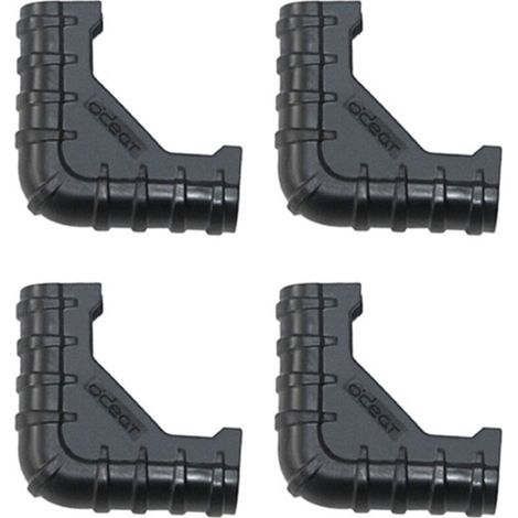 Protecteurs de Pieds de Chaise Anti-Dérapants Résistants à l'Usure, 4 Pièces pour Chaises de Camping Extérieur