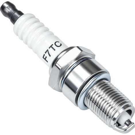 Bougie Tondeuse pour NGK BPR6ES BPR7ES, Torch F6RTC F7RTC, Champion RN9YC et Plus, Compatible avec Honda GCV160 GX120 - GX390 Tondeuse à Gazon F7TC Bougie d'Allumage (1/5)