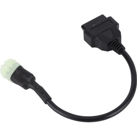 6-poliger OBD2-Kabelbaum-Diagnoseadapter passend für Kawasaki Z900/Z900RS/ZX10R/ZX14R/H2 (1/5)