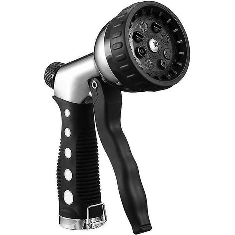 Garden Hose Nozzle Sprayer, Heavy Duty Hose Nozzle, High Pressure Hand Sprayer For Watering Plant & Lawn, Washing Car (1/5)