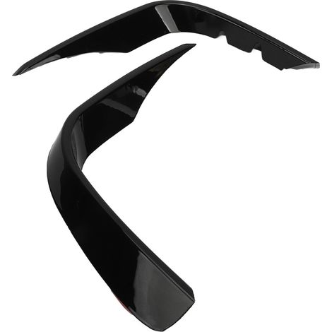 Aileron de pare-brise avant noir brillant, cache-phares antibrouillard pour Mercedes-Benz GLC X253 C253 AMG Line (1/5)
