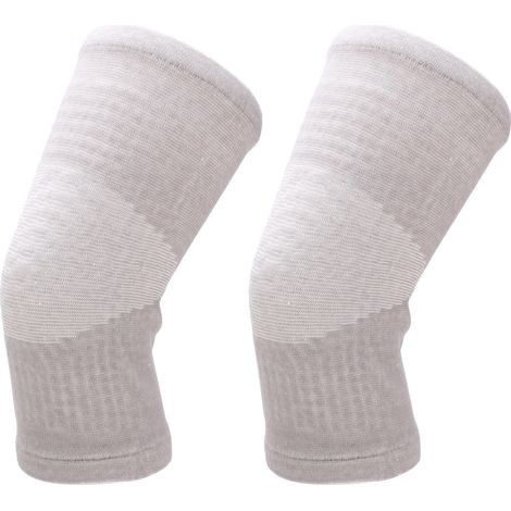 Lot de 2 manchons de genou respirants élastiques anti-transpiration pour sport course à genoux 40-52,5 kg (1/5)