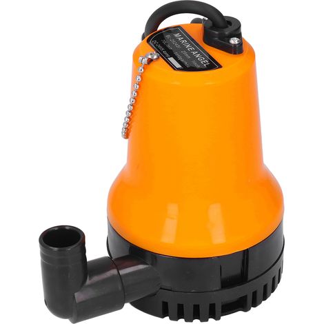 Pompe submersible 24V 45W 70L/min modèle BL-2524SI en ABS laiton pour aquarium étang bassin pêcherie camping bateau décapage silencieuse compacte (1/5)