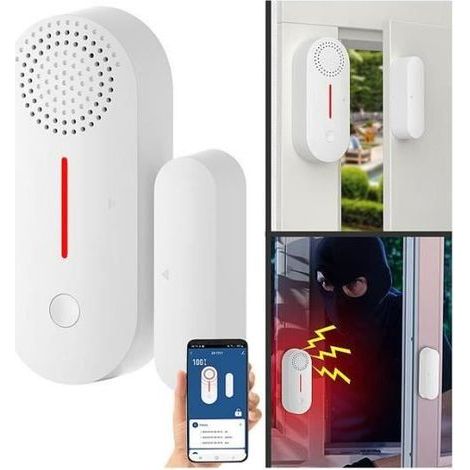 Smart Alarm - XMD - 104.app - Compatible with Alexa and Google Assistant - 110 dB - Detection up to 8 m (1/4)