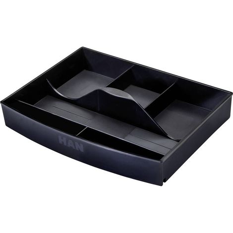 HAN Schubladeneinsatz 1016-13 Insert de tiroirs noir W674642 (1/3)