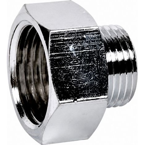 Nipplo cromato maschio femmina 15x21, 20x27