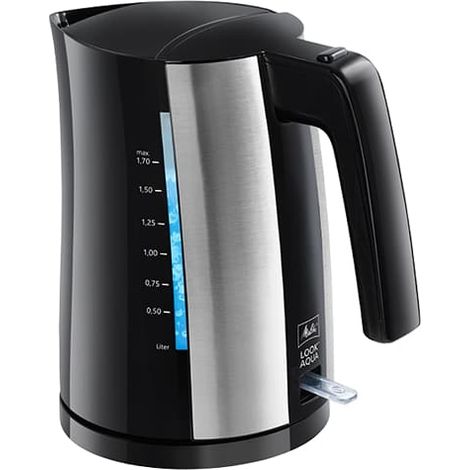 Wasserkocher look aqua 20 schwarz