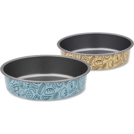 1 Pezzo Teglia Antiaderente per Friggitrice ad Aria Ayr Fry 22 cm 2 Colori (1/2)