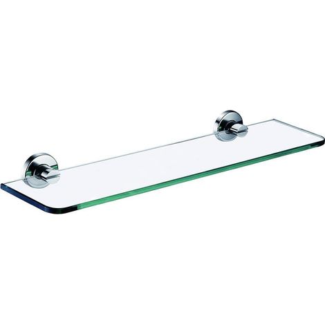 Novaservis Ferro Smile - Etagère, 500x140 mm, verre/acier inoxydable poli ASM13 (1/2)