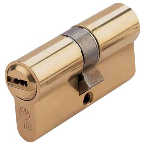 Cilindro EZCURRA DS-15 - Cromo mate. 70 mm. 35-35. Doble embrague