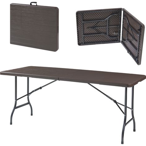 Klapptisch Lillestrøm 180x75x72 cm [en.casa]