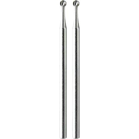 2x Pointes compatible avec graveur - Diametre 2.3mm - Diametre du mandrin 2.35mm - Ref 20