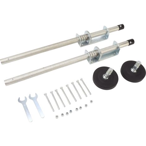 Eosnow Niveleur d'échelle réglable 2 pièces, pieds de nivellement d'échelle de 60cm pour plate-forme Stable et niveau du sol (1/5)
