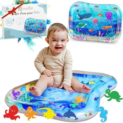 Water Mat, Play Mat and Play Mat for Tummy Time - Activity Center: Play Games (1/4)