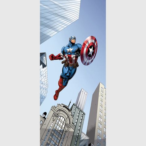 Poster intissé - Captain America de Marvel - 90x202 cm (1/2)