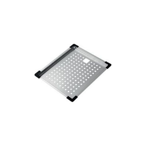 CM 092023XXXXX Vassoio Inox Forato per Lavello 34x40 cm colore Inox