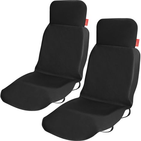 KINGSLEEVE® Universal Sitzschoner für Autositze Wasserabweisend 600D Oxford Autositzschoner Autositzbezug Schonbezug Auto Vordersitzschutz Werkstatt 2x Vordersitzschutz