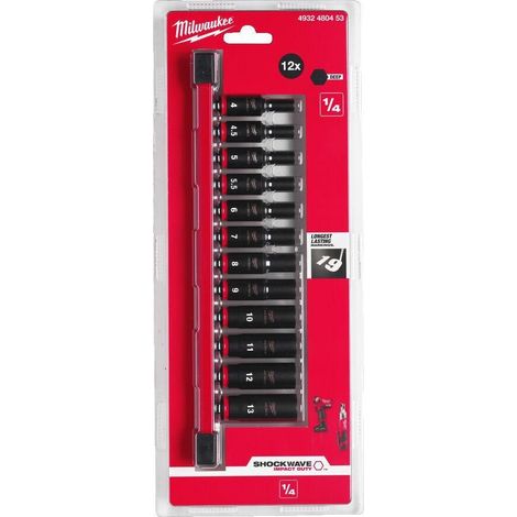 Milwaukee Set di punte e chiavi robuste 32 pezzi
