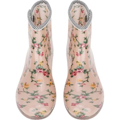 Bottes de Pluie Femme Imperméables Antidérapantes pour Jardin (Taille 38)