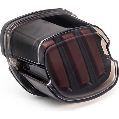 Feu arrière LED moto – feu stop intégré style griffe d'aigle – compatible Sportster Fatboy Heritage Softail XL FLHR FLHRCI FXD