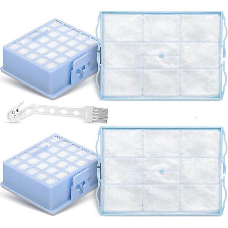 Lot de 2 filtres pour les séries Siemens VS06G / VS06B / VS06C / VSZ3 (VSZ31423 et VSZ31455) et Bosch BSG6 / BSGL3 / BSGL4. (1/5)