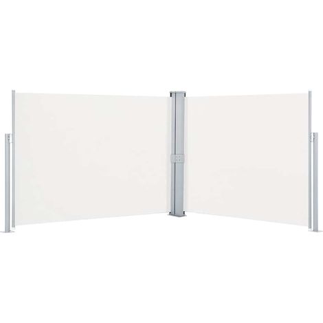 Maison Exclusive - Tenda da Sole Laterale Retrattile Crema 170x1000 cm (1/5)