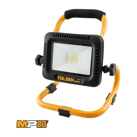 20 W 6500 K Strahler (MP20V-Batterie nicht im Lieferumfang enthalten), TOLSEN. (1/5)