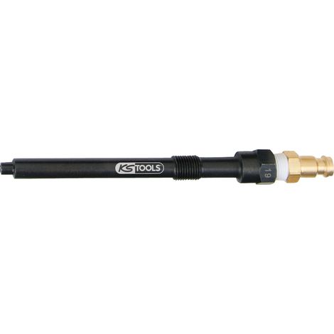 KS Tools Glühkerzen Adapter, M10x1,0 mit Außengewinde, Länge 135 mm