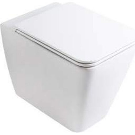 SCELTO DA DESIVERO Lynx wc filo parete bianco filo parete senza brida con fissaggi codice prod: DSV16559