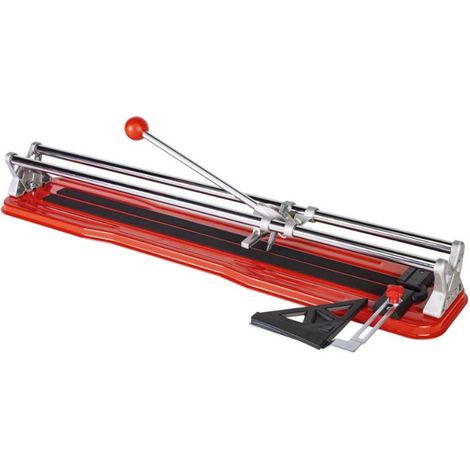 Rubi – Scie manuelle à carreaux 51cm 24984 – Coupe céramique jusqu'à 10mm – Guides en acier chromé – Séparateur mobile pour coupes angulaires (1/2)