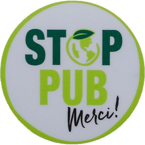 Adesivo Stop Pub (1/2)