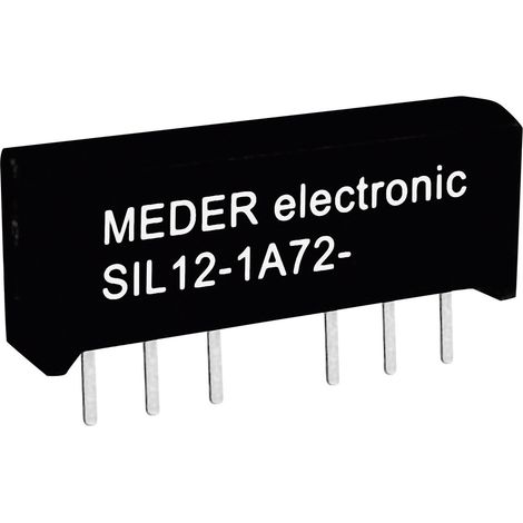 StandexMeder Electronics SIL05-1A72-71D Reed-Relais 1 Schließer 5 V/DC 0.5 A 10 W SIL-4 (1/2)