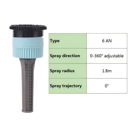 (H-10PCS) Lot de 10 buses de rechange pour arroseur escamotable, tête d'arrosage orientable de 0 à 360°, filetage mâle 1/2". (1/5)