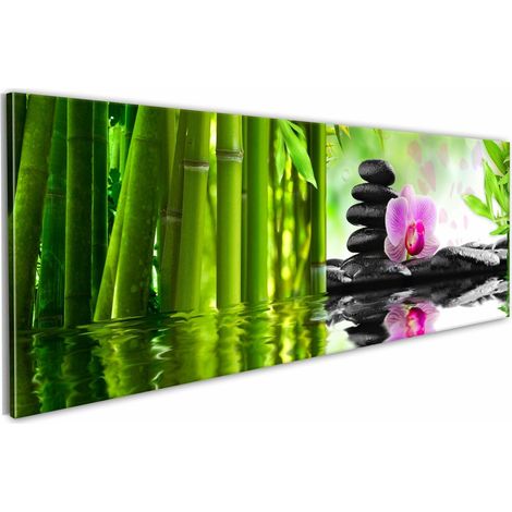 Tableau pays de zen - 135 x 45 cm (1/4)