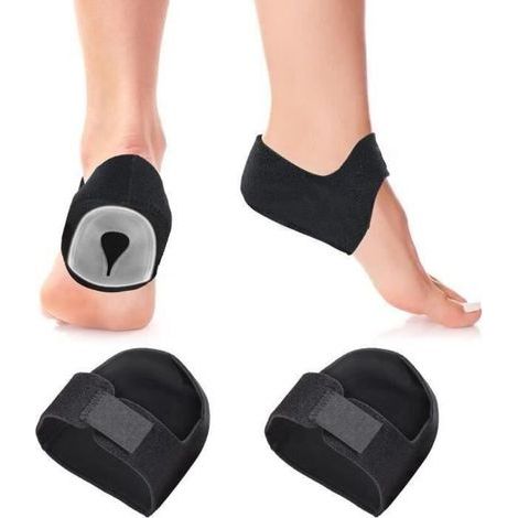 pair 2 Paire Talonnette Epine Calcaneenne Protege Talon Chaussures Protège Talon Silicone Semelle Epine Calcaneenne Pour Homme et Femme