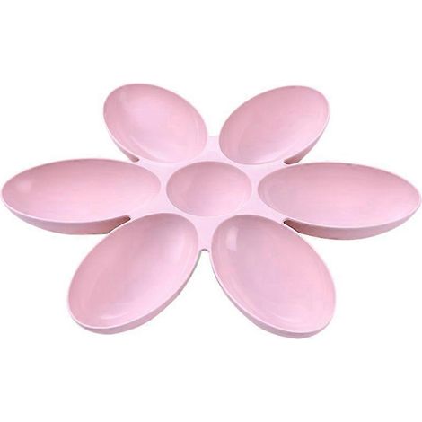 Gamelle pour chat et chien 6 compartiments, bol distributeur d'eau et nourriture pour animaux, récipient alimentaire multi-compartiments pour chien et chat.