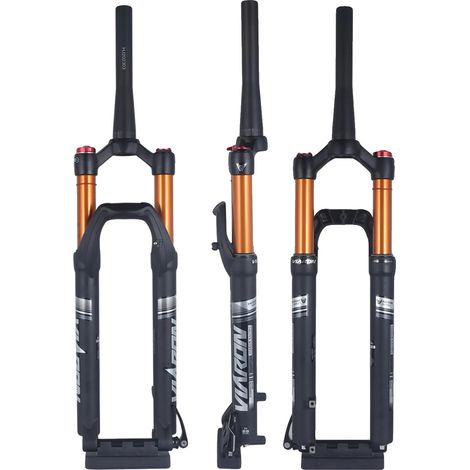 Horquilla para bicicleta de montaña, 120 mm de recorrido, suspensión neumática y hidráulica, 29" - Manual (1/2)