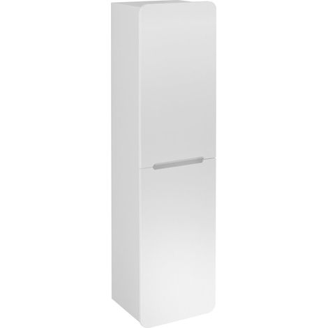 Sapho Kerala - Armoire haute 143x38x32 cm, 2 portes G/D, blanc KR350-3030 (1/5)