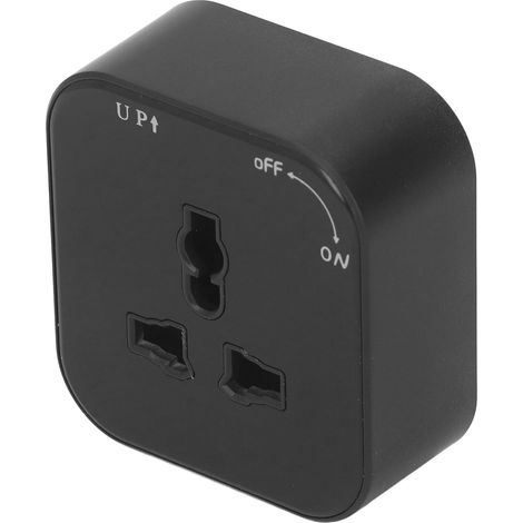 Aufputz-Steckdose mit Kontrollleuchte, Universalanschluss, 250 V, 13 A (1/5)