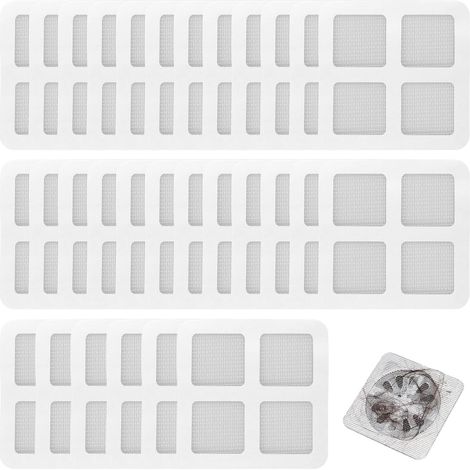 Packung mit 30 Einweg-Haarfiltern für Dusche, Küchenspüle, Badewanne und Küche (1/5)