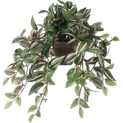 Mica Decorations Plante suspendue artificielle Vert H25xl25xL45cm (1/5)