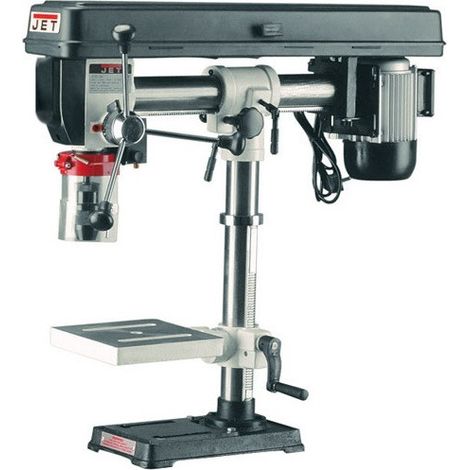 Promac – Perceuse radiale 0,6kW 230V 5 vitesses – Tête inclinable 45° – Mandrin 16mm avec protection – JDR34M (1/2)
